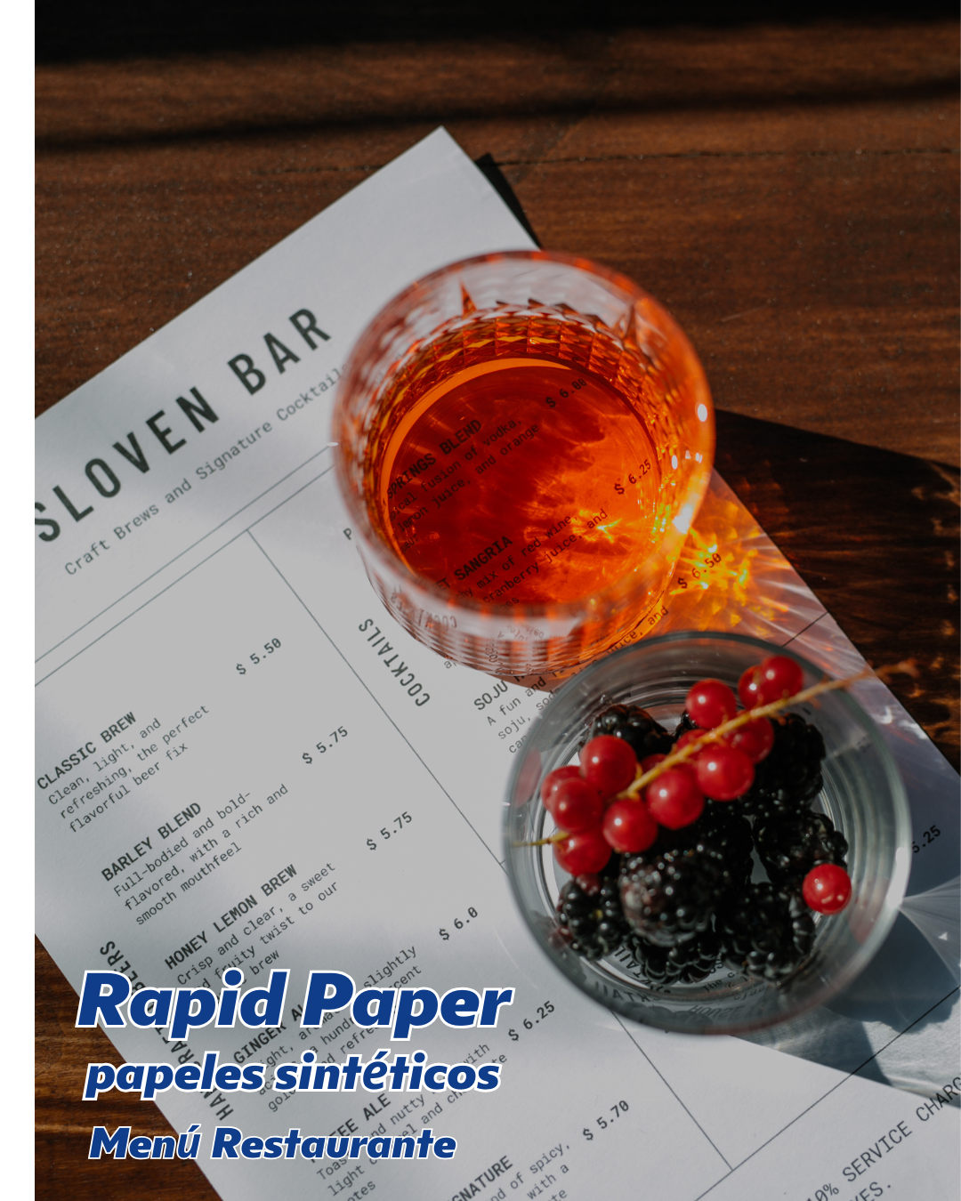 Rapid Paper Backlit